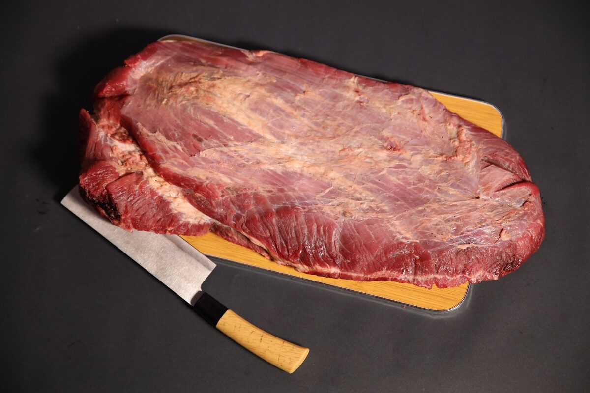 Gjoks Vici i Tymosur, smoked beef brisket